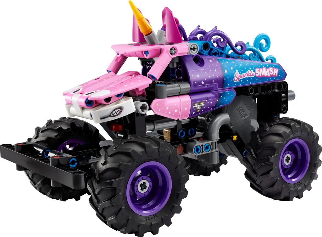 Monster Jam Sparkle Smash Pull-Back 42220