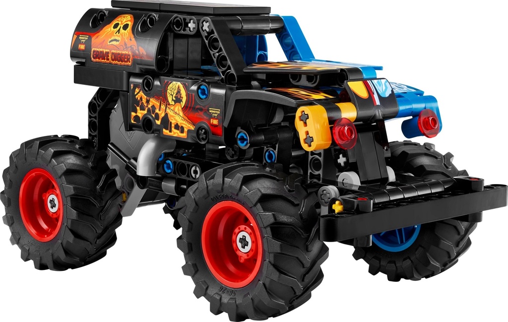 [1650568111] Monster Jamâ„¢ Grave Diggerâ„¢ Feu et glace 42219