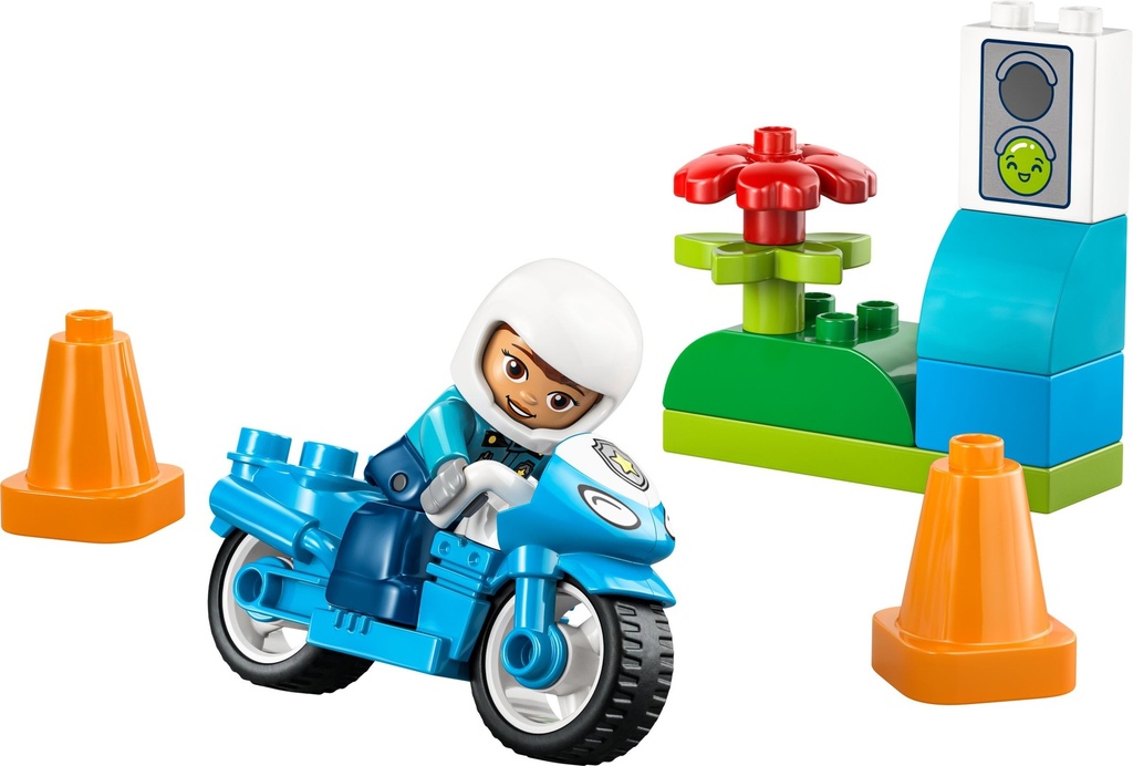 [1650568211] La moto de police Bleu 10471