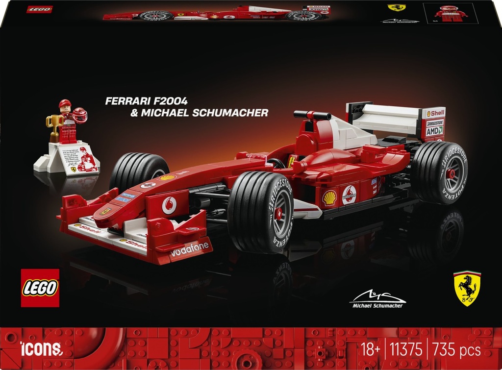 [1650568214] Ferrari F2004 et Michael Schumacher 11375