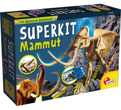 [17012028] Jeu éducatif archéologie LISCIANI 79964 Kit fouilles Mammouth