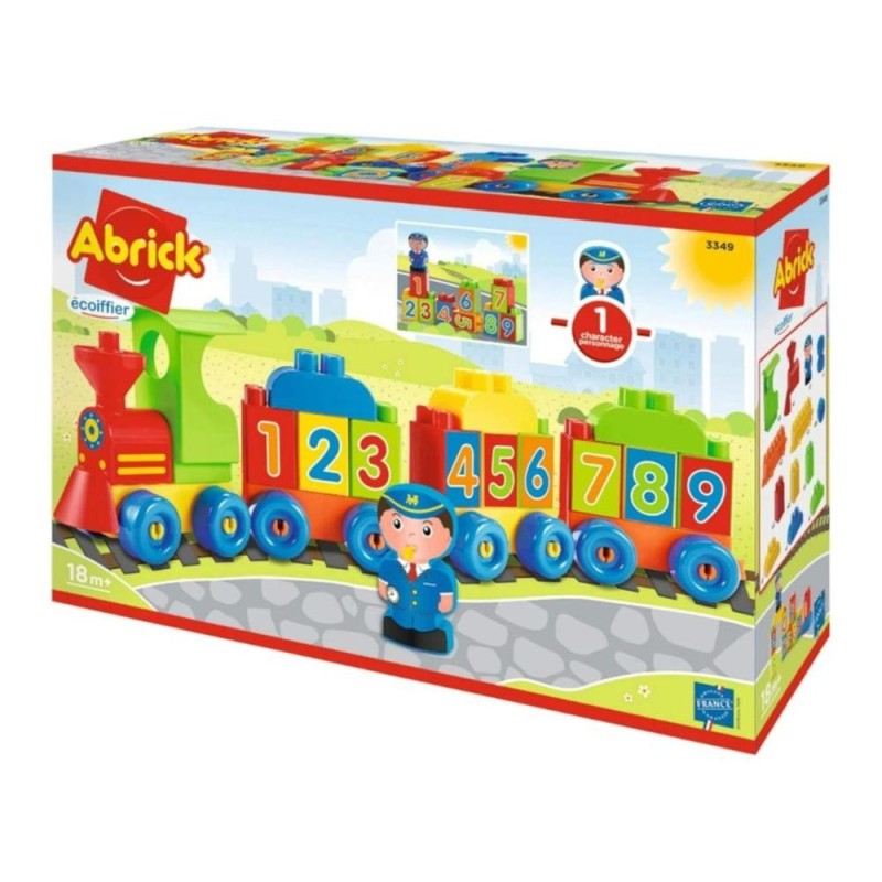 [170188001] Train éducatif Abrick Ecoiffier 3349 lettres et chiffres