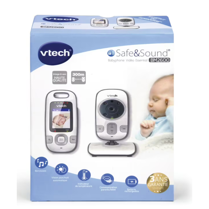 Babyphone Caméra Connectée – VTech VTBM2600