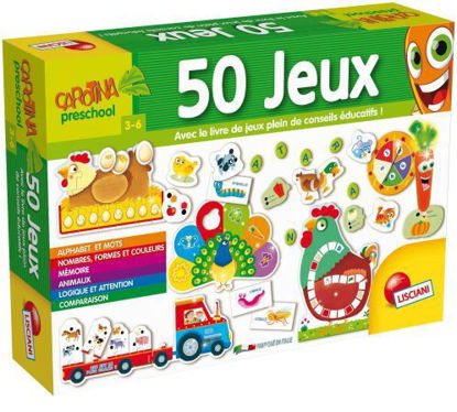 [60123004] Jeu éducatif LISCIANI FR66186 Carotina 50 jeux stylo parlant