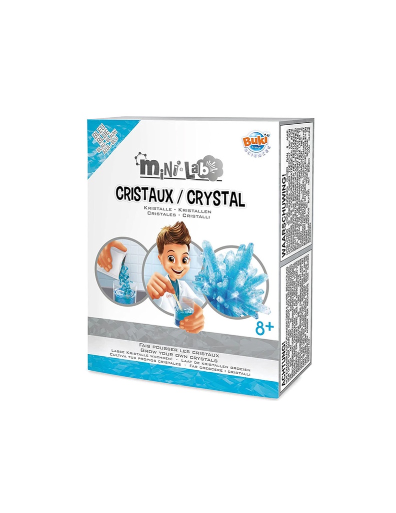 [6015001] Mini Lab cristaux Bleu - Jouet Educatif