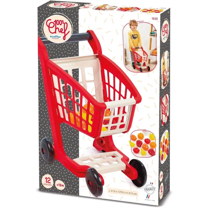 [6025011] chariot Supermarché Garni  1225