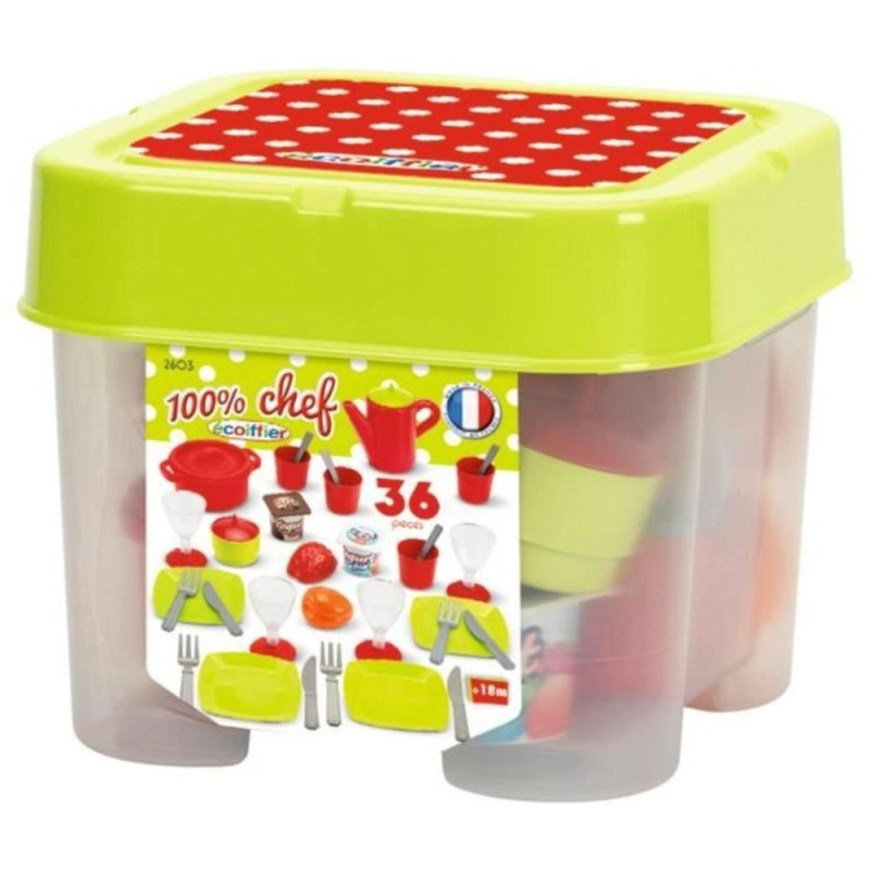[6025085] Jeu cuisine coffret dinette Ecoiffier 2603 Chef