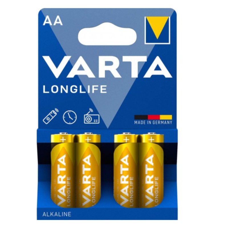 [70194003] Piles Alcalines AA PowerMax x4 – Longue durée