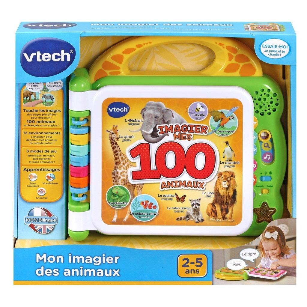 [72003010] Mon imagier des animaux bilingue VT609545