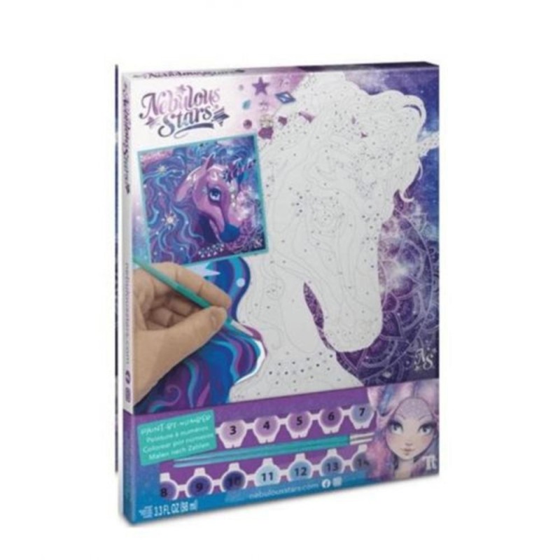 Peinture à numéros sur toile - Nebulia & Horse NS11421