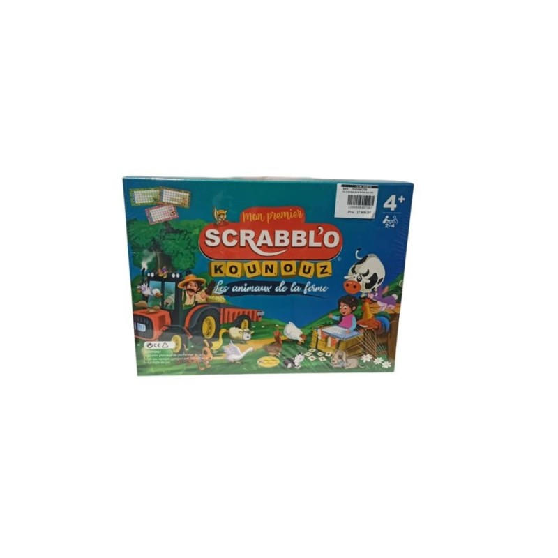 Scrabbl O les animaux de la ferme jeux 002