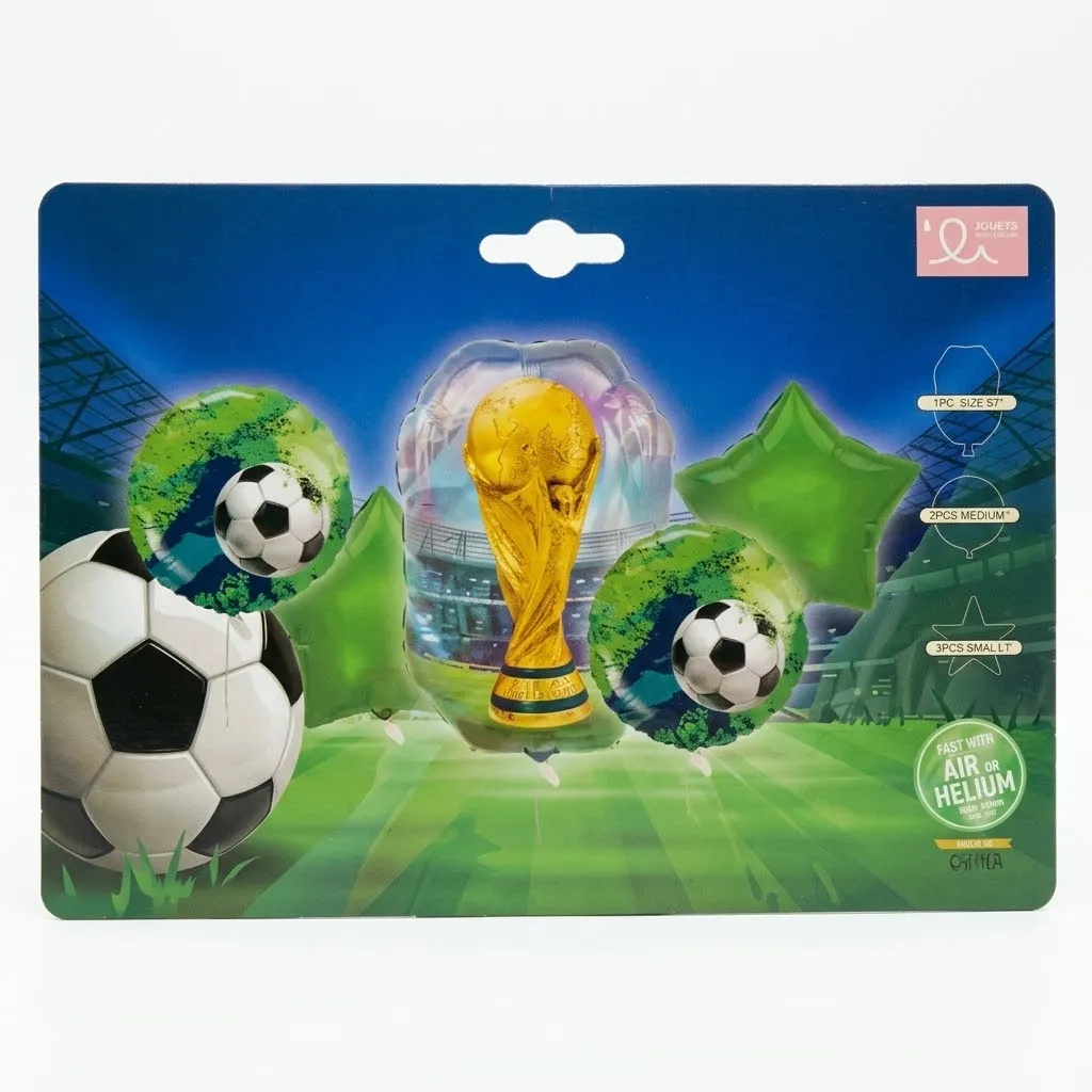 [1650568665] Ballon foil Coup du Monde GM (B6-33)