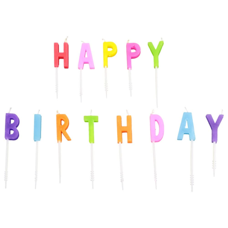 Bougie Happy-Birthday