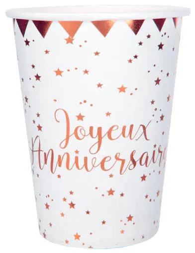 [1650553432] Goblet 10 piéces Uni (Rouge)