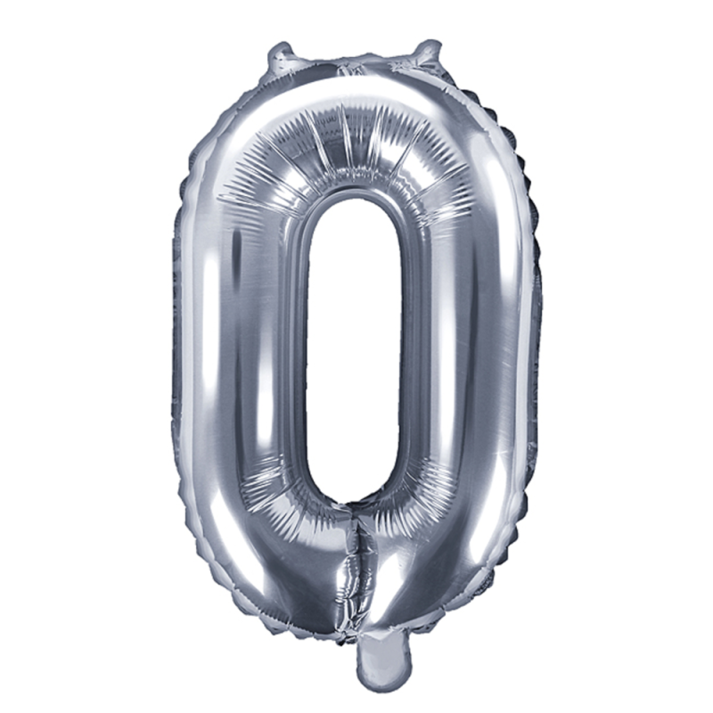 Chiffre gonflable N0 (Coloré, 16")