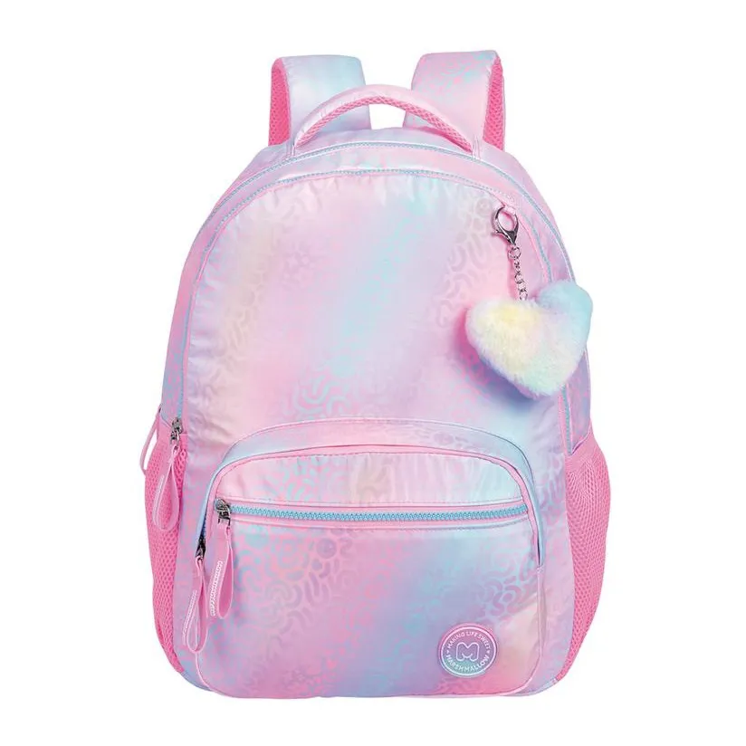 [1650568837] SAC A DOS MARSHMALLOW 2 compartiment Iris Rose  65523