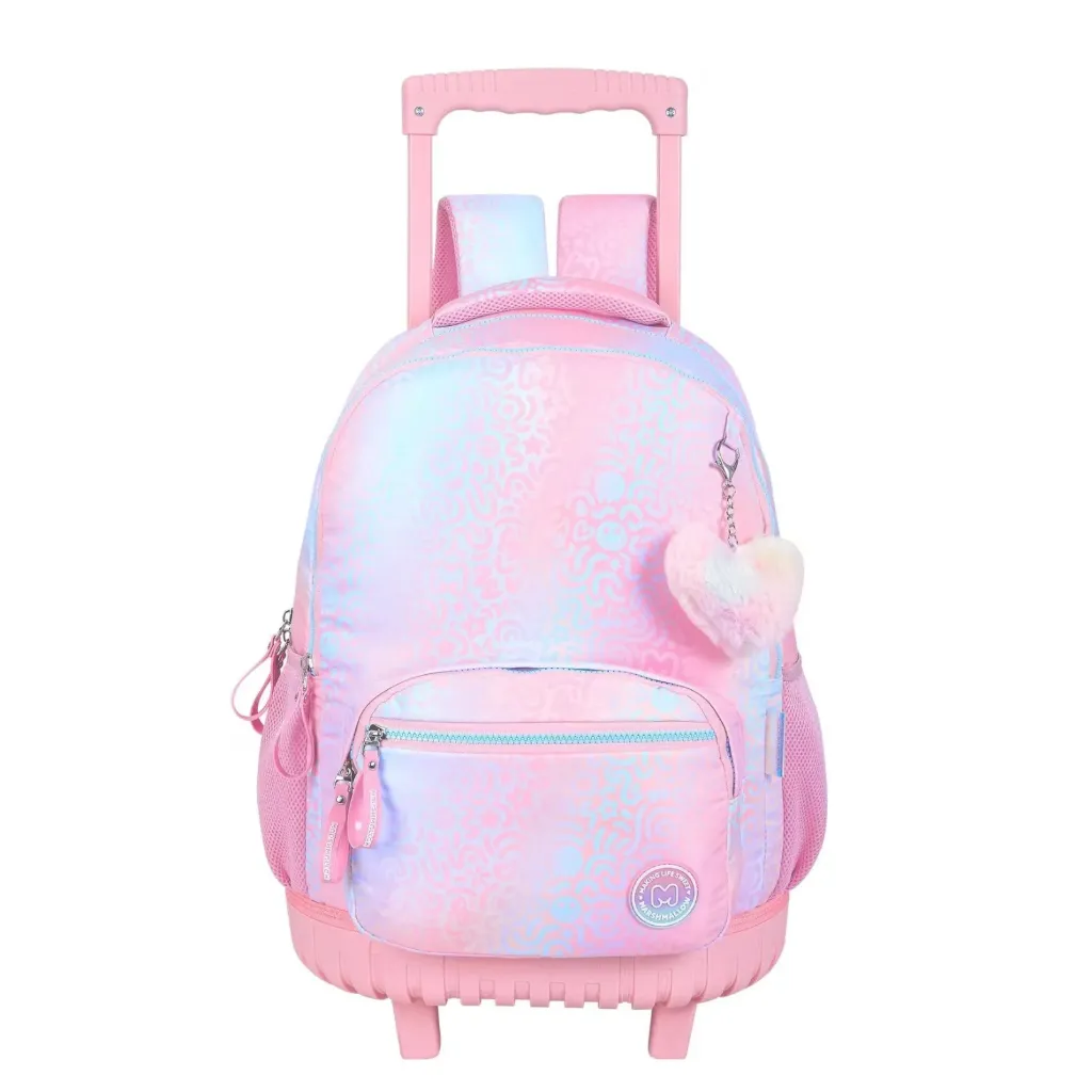 [1650568839] SAC A DOS MARSHMALLOW à Roulettes TROLLEY IRIS  65526