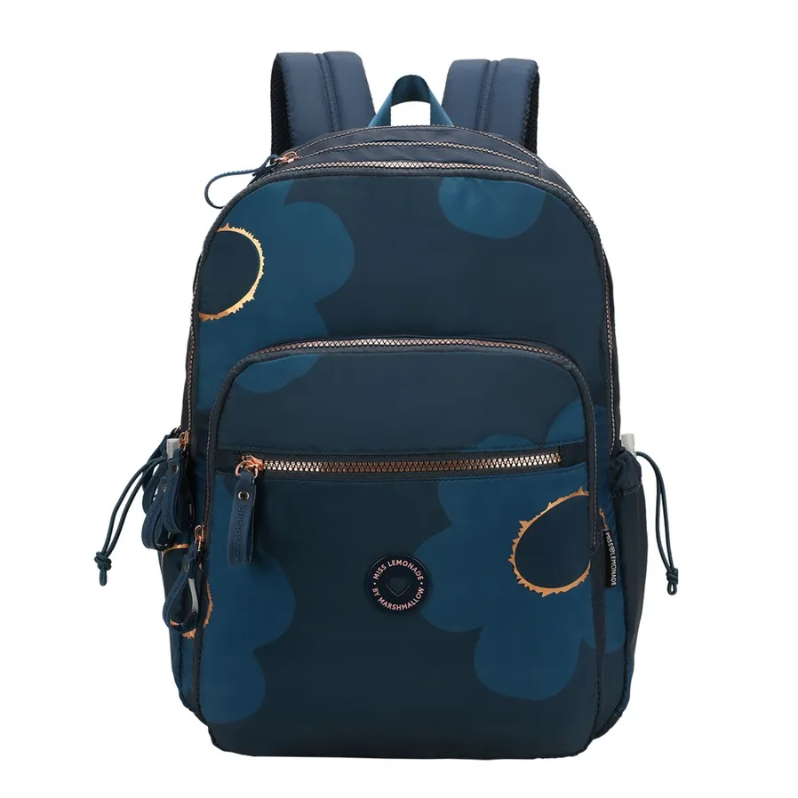 [1650568860] SAC A DOS MISS LEMONADE 2 compartiment Garden Navy 65605