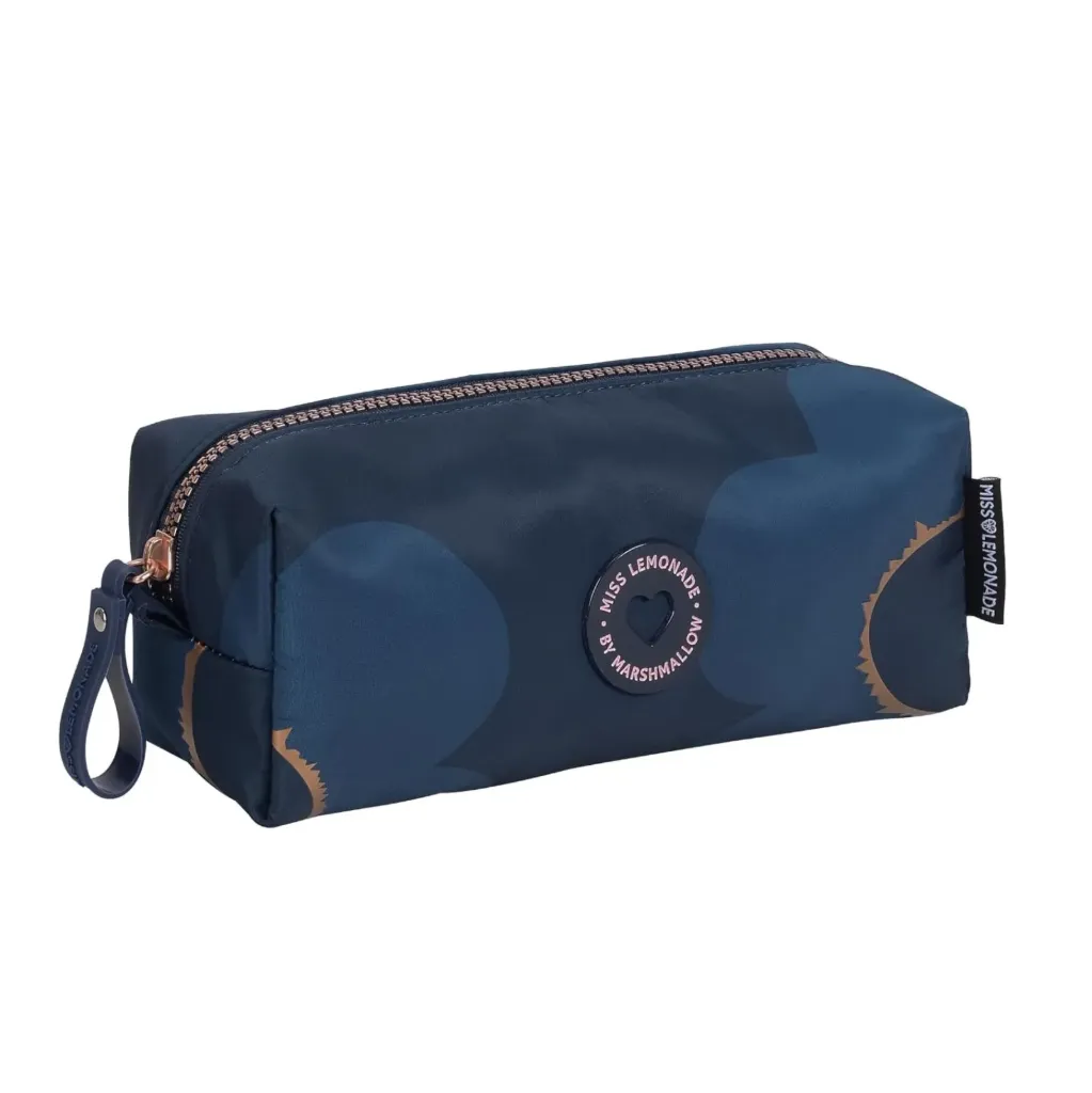 [1650568861] Trousse MISS LEMONADE 1 compartiment Garden Navy 65606