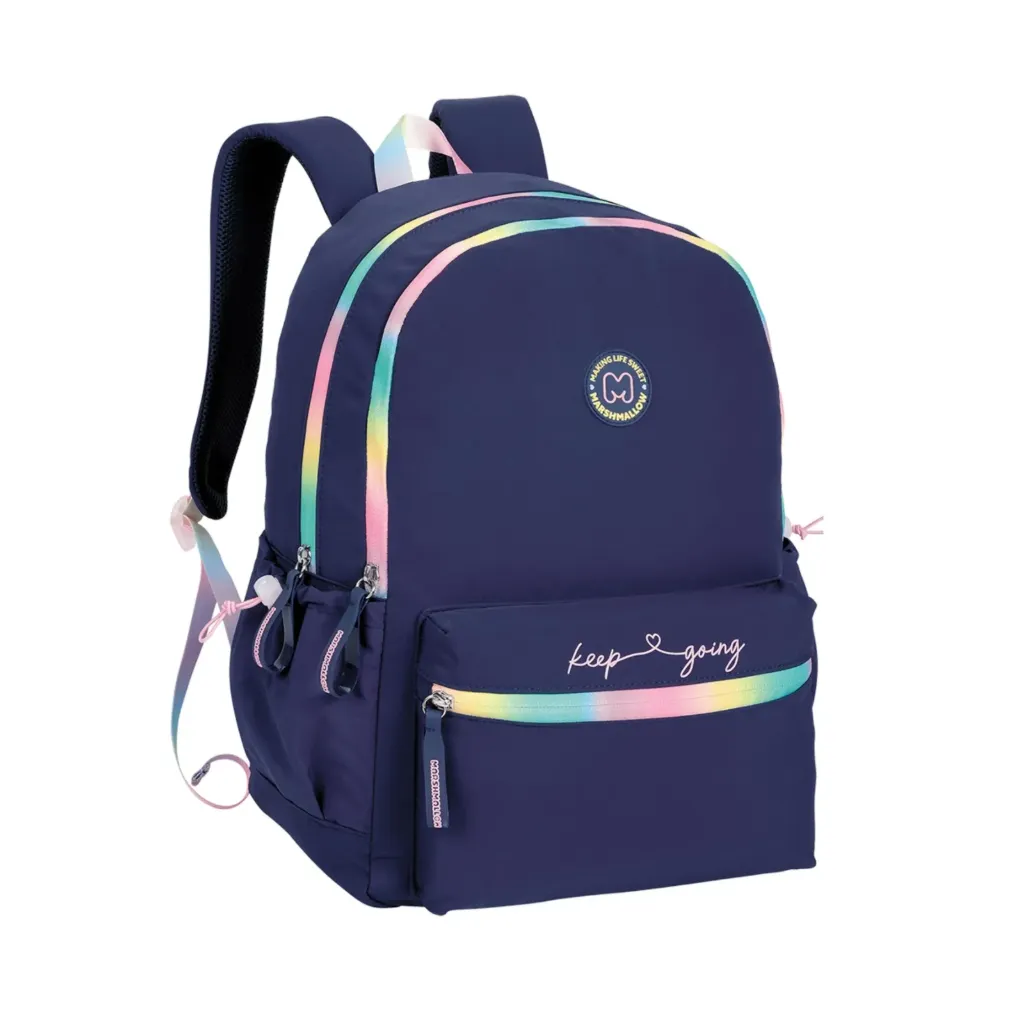 [1650568881] SAC A DOS MARSHMALLOW 2 compartiments FANTASY NEW 65755