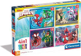 4in1 puzzle spidey 21528