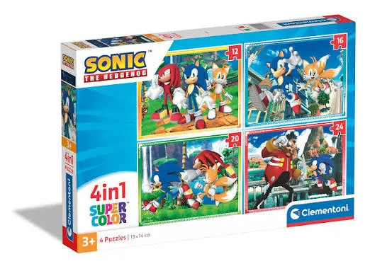 4in1 puzzle sonic 21522