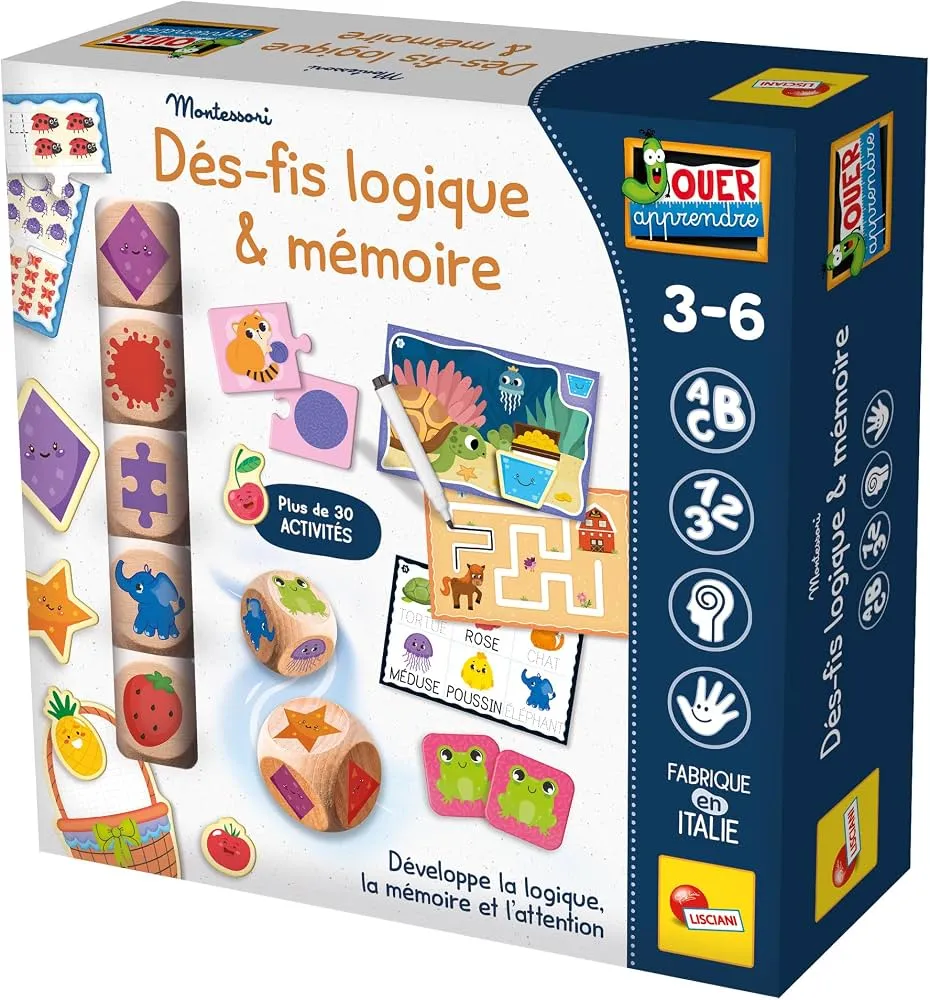 Montessori des-fis logiques & mémoire FR114191