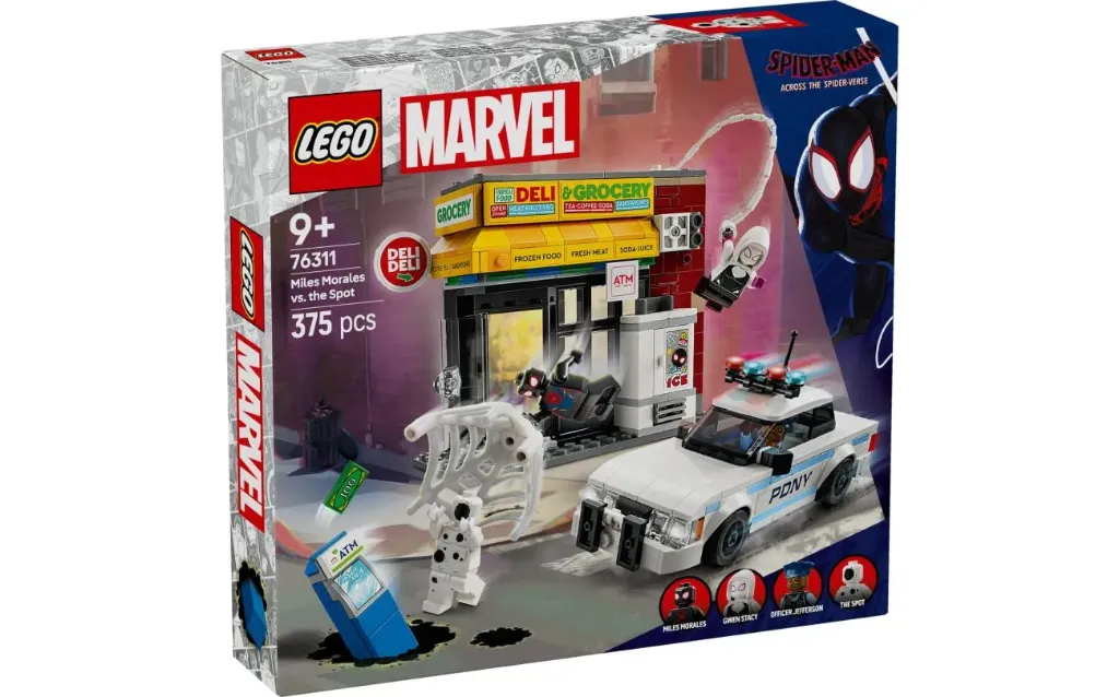 [1650568911] Spider verse mils morales contre la tache 76311
