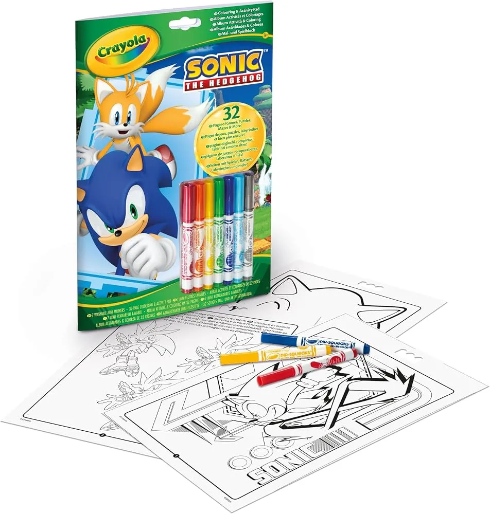 Color and Activity Sonic 04  0866G
