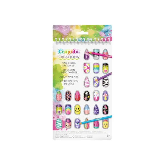 Crayola Creations Nail Design Compact Portfolio 04  1275