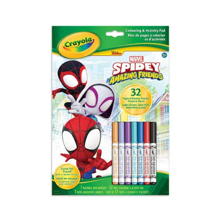 Color and Activity Spidey 04  2809G