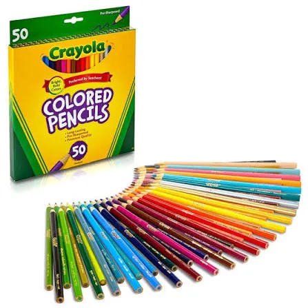 Coloured Pencils 50ct 68  4050