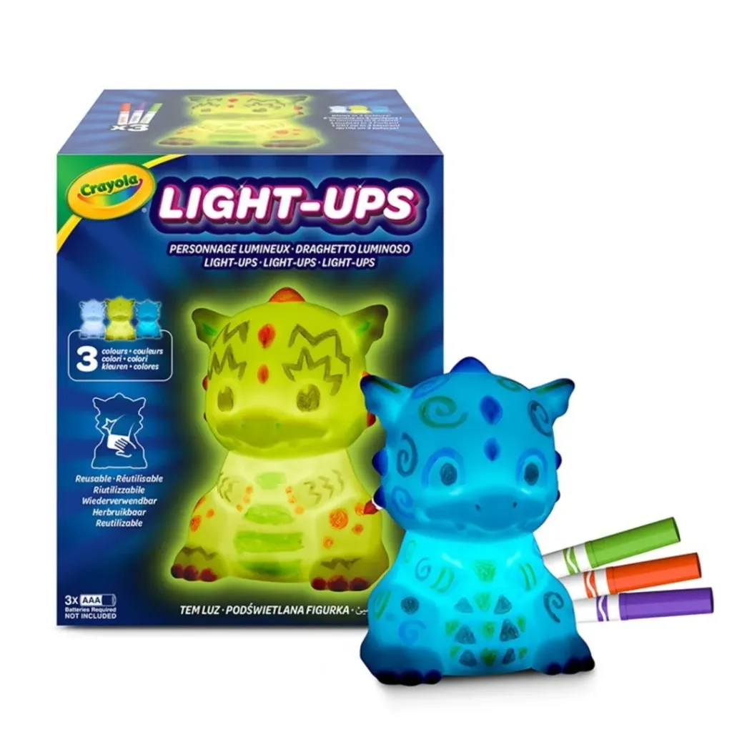 [1650569138] LIGHT UPS Unicorn Dragon Asstd 74  7636