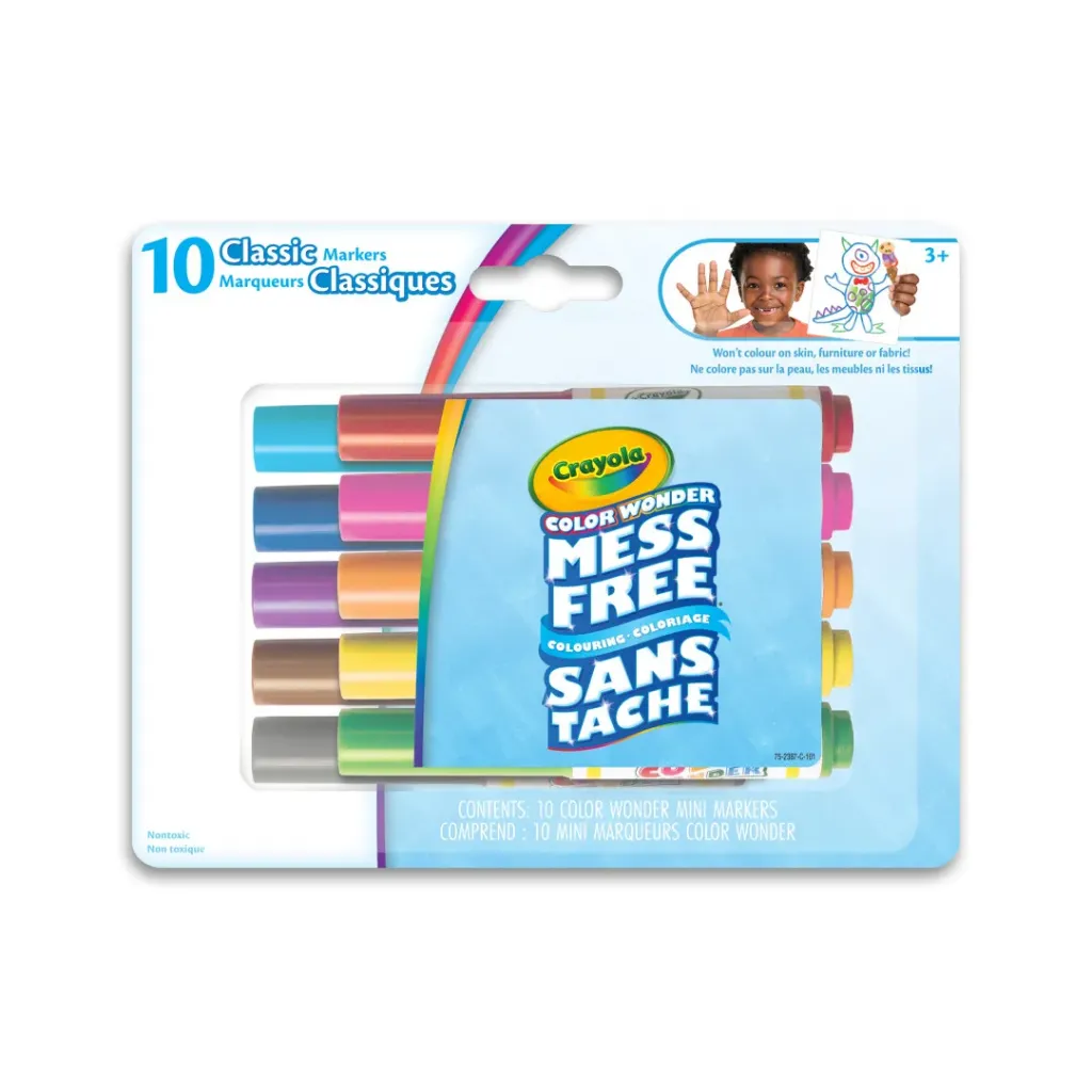Color Wonder Mini Markers 10ct 75 2570