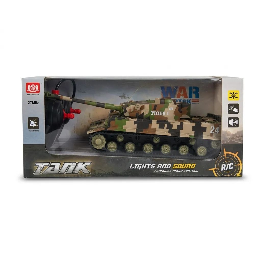 [1650569329] Tank avec télécommande en coffret X5395