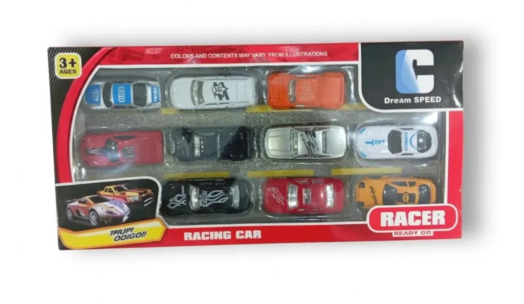 [1650569341] Set de mini voitures en coffret 90040