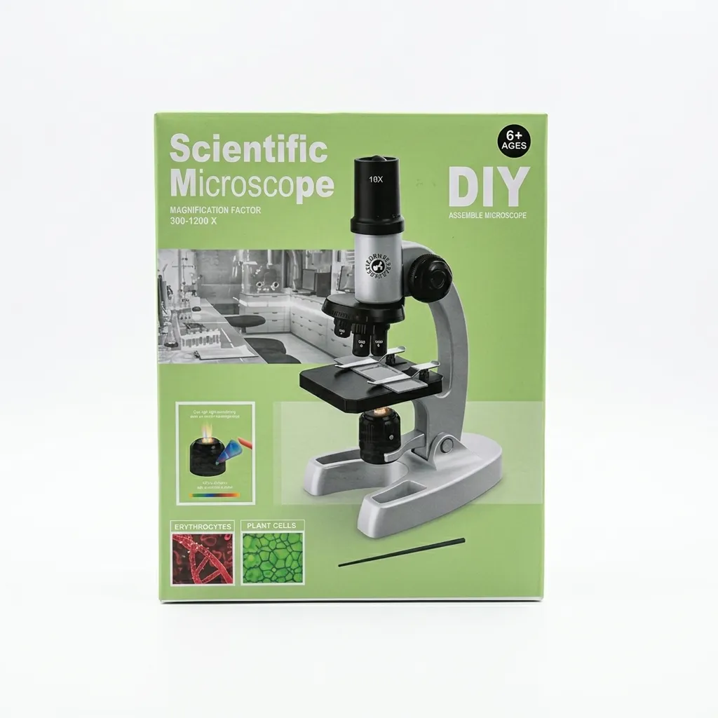 [1650569348] Microscope en coffret DIY001