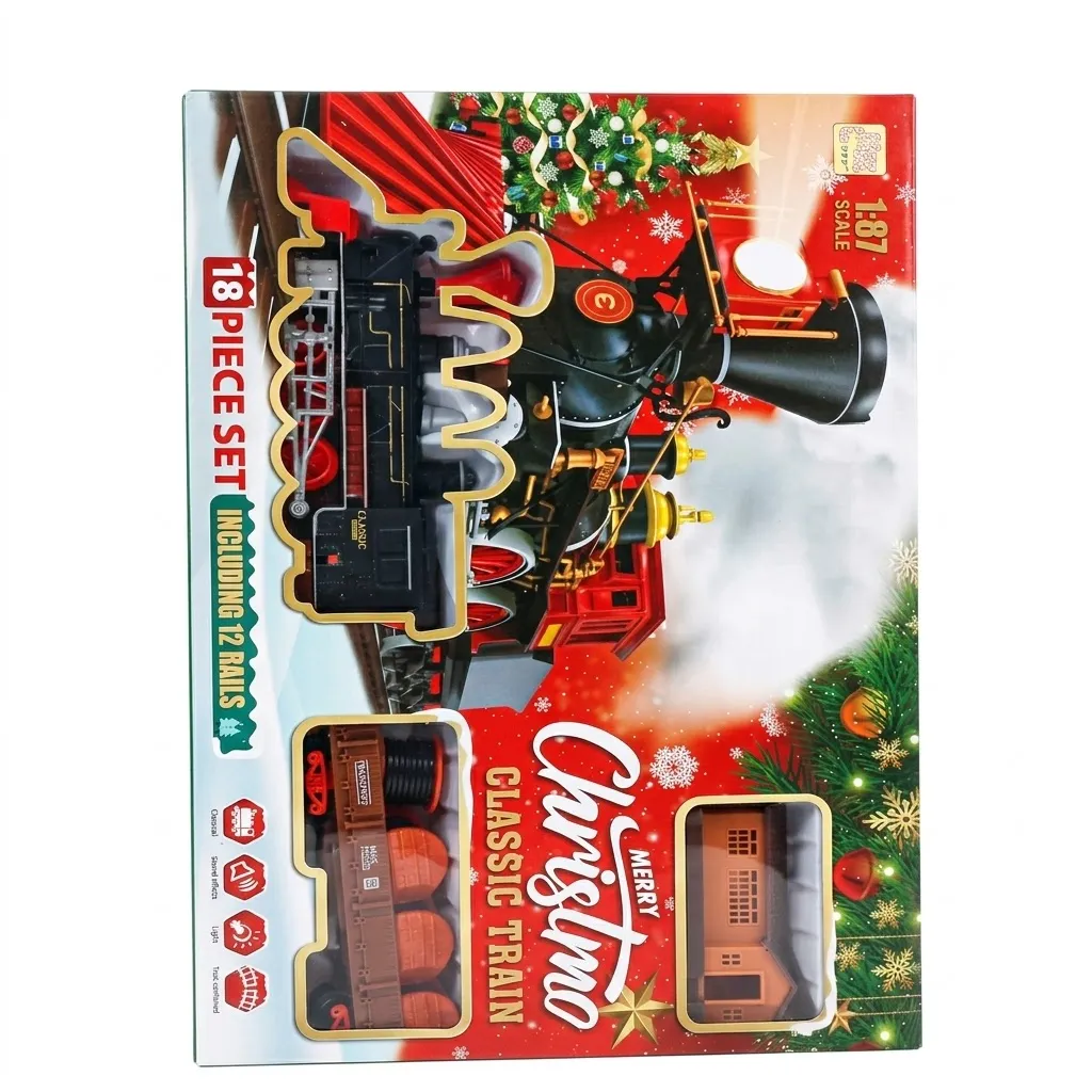 [1650569218] Circuit train B/O musical et lumineux 24790