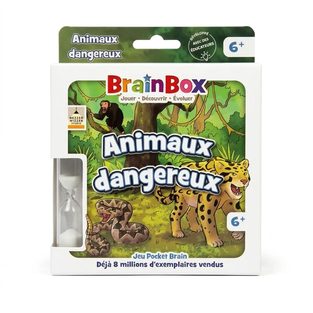 [1650569201] BrainBox Pocket : Animaux Dangereux